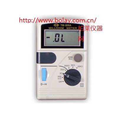 臺(tái)灣泰瑪斯TENMARS TM-508A微阻計(jì)|T