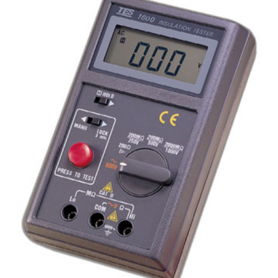 泰仕TES-1600數(shù)位式絕緣測試器|TES1
